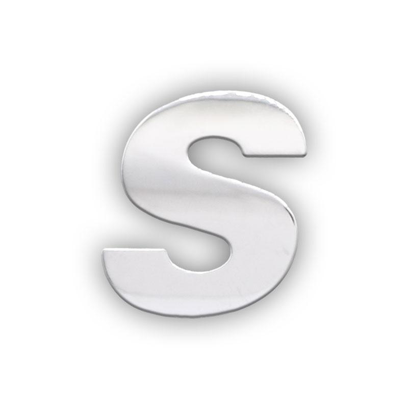 東洋マーク　メタルソリッドエンブレム　アルファベット　S　MS-19 | TOYO TIRES