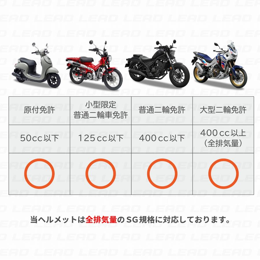 リード工業 【マットブラック】リード工業(LEAD) バイク用 フル