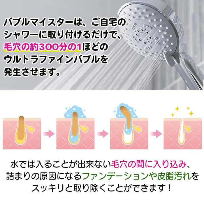 バブルマイスター シャワー用 マイクロバブル シャワー 富士計器 バブルマイスター シャワー用 マイクロバブル シャワー 富士計器