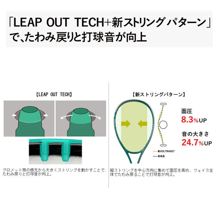 YONEX（ヨネックス） ソフトテニスラケット ボルトレイジ7V 加工費無料