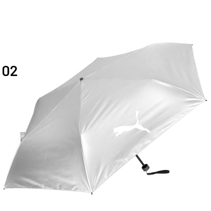 PUMA（プーマ） 折りたたみ傘 晴雨兼用 ゴルフアンブレラ 60 親骨60cm