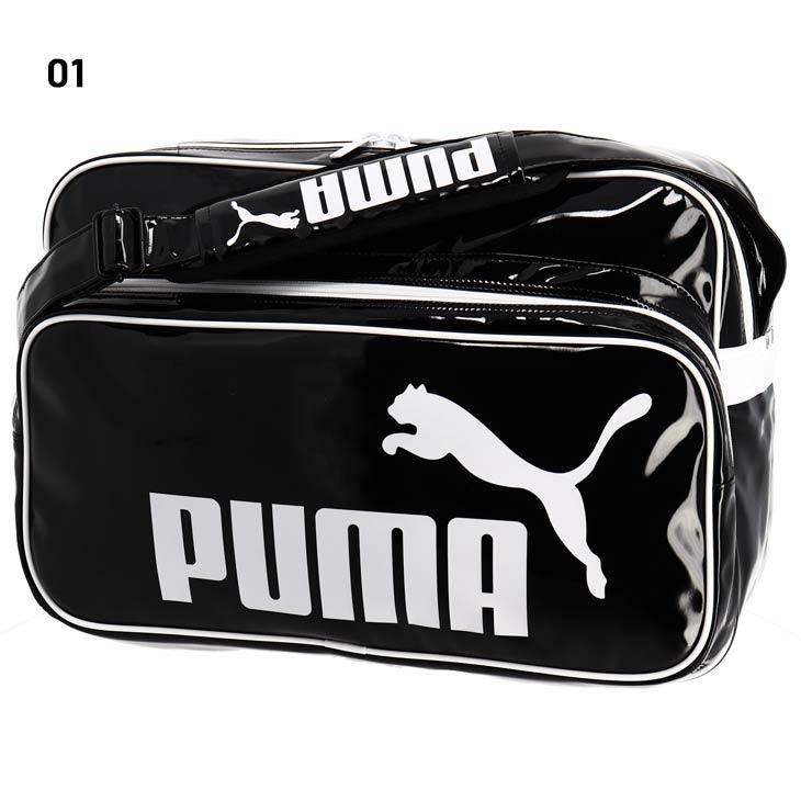 プーマのエナメルバック PUMA プーマ エナメルバッグ 34L ショルダーバッグ かばん