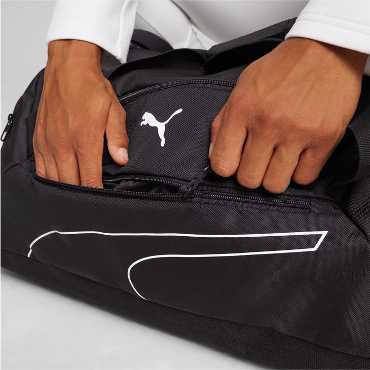 PUMA ボストンバッグ ブラック PUMA ボストンバッグ プーマ ショルダーバッグ 2way 拡張 52L
