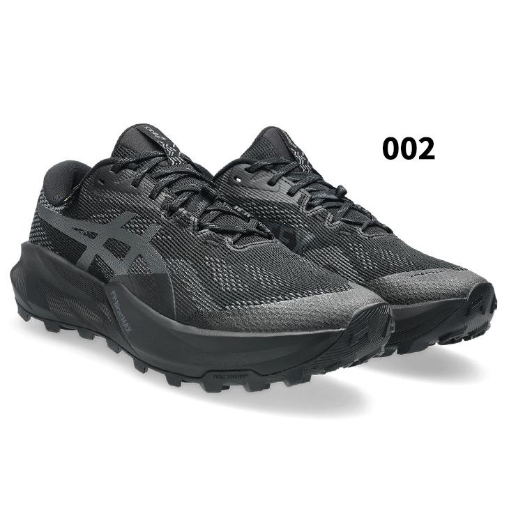 ASICS GORE-TEX ブラック トレイルランニングシューズ ASICS（アシックス） メンズ GORE-TEX トレイルランニングシューズ 2E