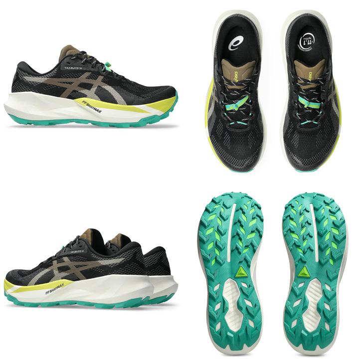アシックス メンズ トレイルランニングシューズ スタンダードラスト 2E相当 asics TRABUCO 14 厚底 ランニングシューズ ニュートラル アンダー /1011C166の画像