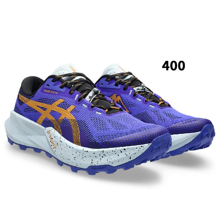 アシックス メンズ トレイルランニングシューズ スタンダードラスト 2E相当 asics TRABUCO 14 厚底 ランニングシューズ ニュートラル アンダー /1011C166の画像