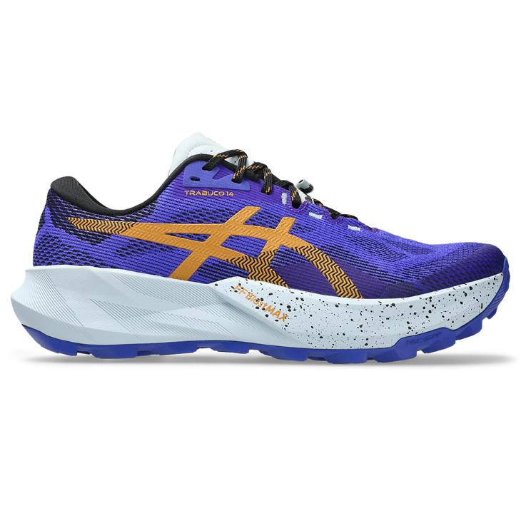 アシックス メンズ トレイルランニングシューズ スタンダードラスト 2E相当 asics TRABUCO 14 厚底 ランニングシューズ ニュートラル アンダー /1011C166の画像