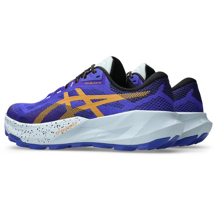 アシックス メンズ トレイルランニングシューズ スタンダードラスト 2E相当 asics TRABUCO 14 厚底 ランニングシューズ ニュートラル アンダー /1011C166の画像