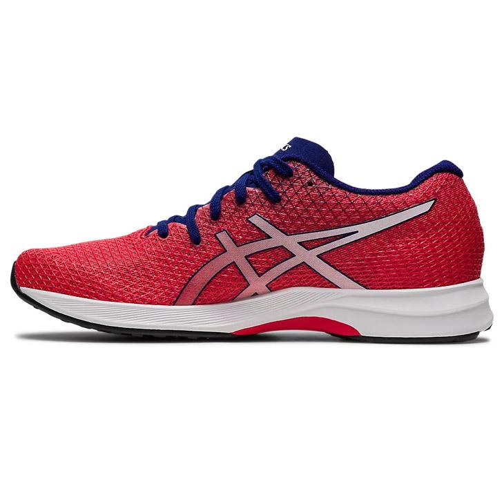 ASICS スニーカー 赤/ピンク スエード/メッシュ アシックス スニーカー ピンク - メルカリ