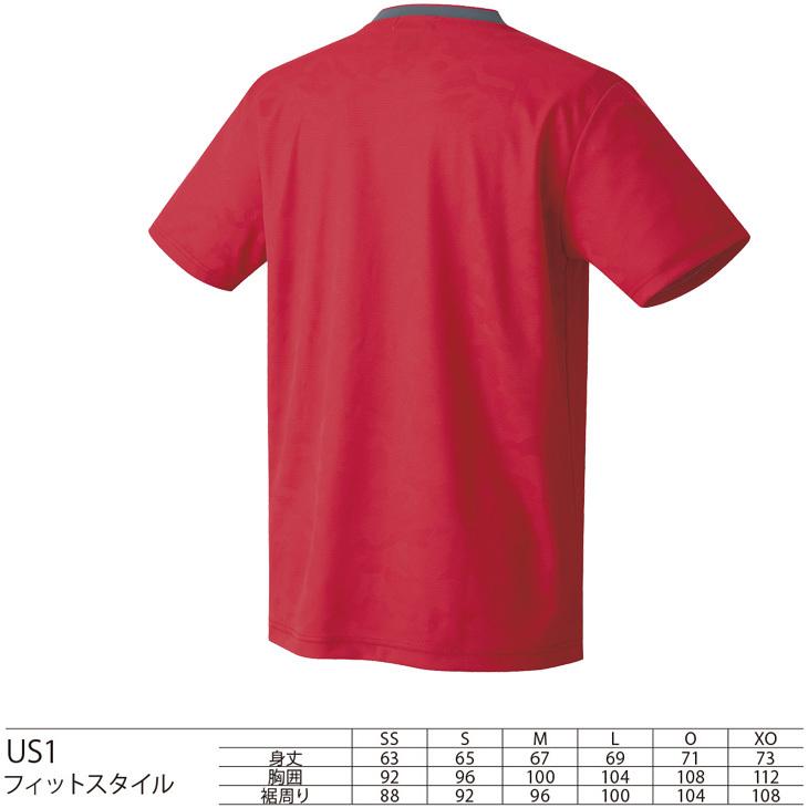 YONEX（ヨネックス） 半袖 Tシャツ メンズ レディース ゲームシャツ