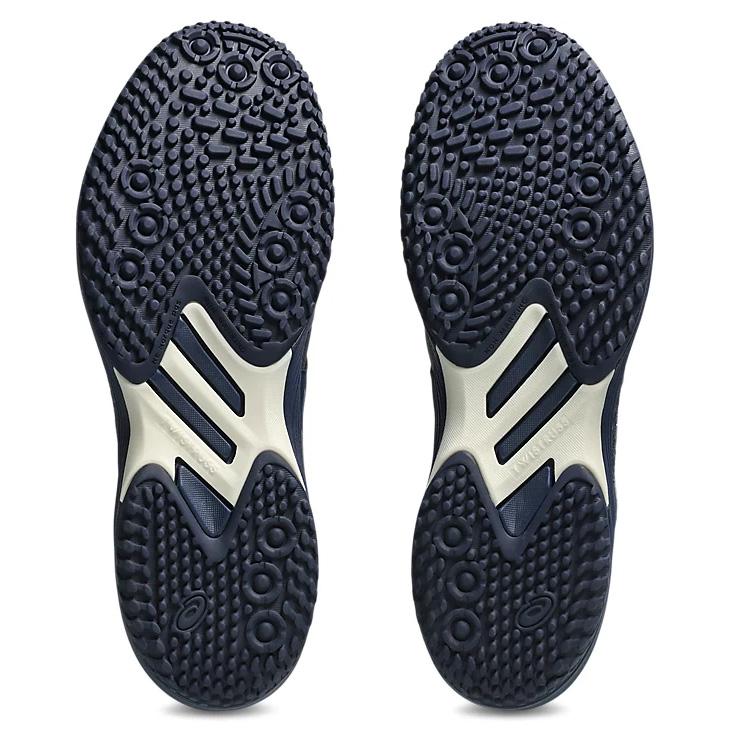 アシックス メンズ テニスシューズ オムニ(砂入り人工芝)・クレーコート用 3E相当 ワイドモデル asics PRESTIGELYTE 5 OC WIDE ローカット 紐靴 硬式テニス ソフトテニス 男性 男子 競技 靴 スポーツシューズ ブランド 日本ソフトテニス連盟公認 くつ/1043A022-5F ASICS（アシックス） メンズ テニスシューズ オムニ(砂入り人工芝