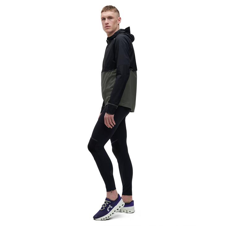 On（オン）ウェザージャケット（パッカブル）ブラック On（オン） ランニングジャケット メンズ Weather Jacket 全天候型