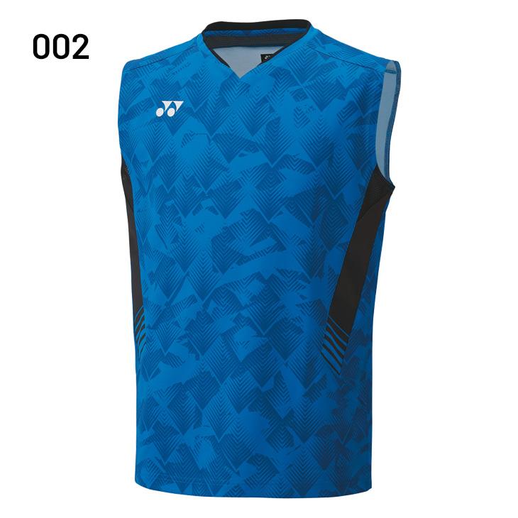 YONEX バドミントン ノースリーブシャツ Mサイズ YONEX ヨネックス メンズ ゲームシャツ（ノースリーブ）YONEX
