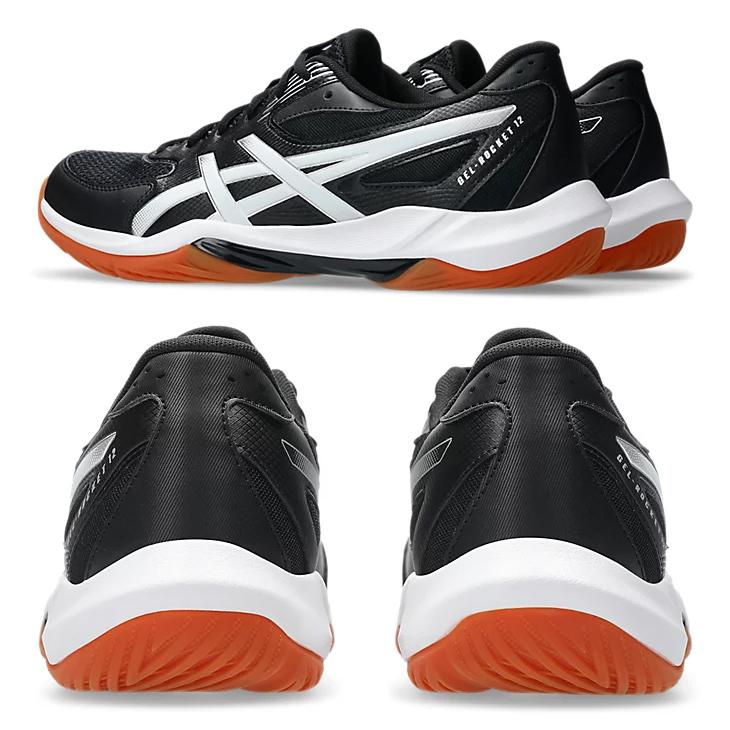 アシックス バレーボールシューズ メンズ 2E相当 asics GEL-ROCKET 12 スタンダードラスト エントリープレーヤー向け クッション性 室内 屋内 /1073A080 | ASICS | 04