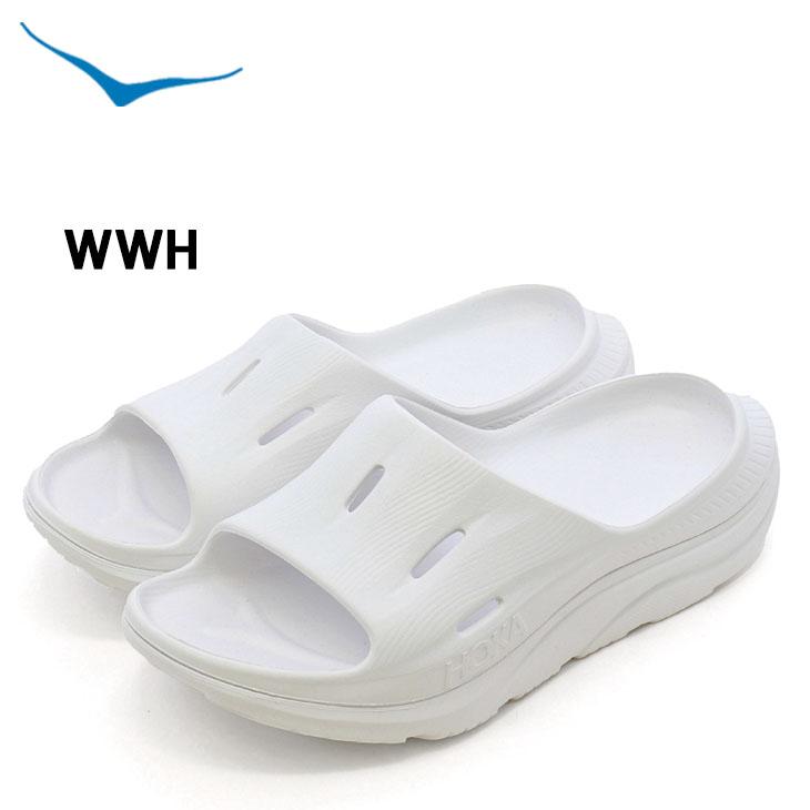 ホカ オラ リカバリー スライド 3 ホワイト サンダル 28cm ホカ リカバリーサンダル メンズ レディース HOKA オラ リカバリー