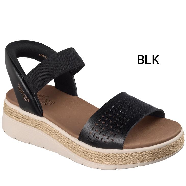 【未使用】スケッチャーズ SKECHERSスリップインサンダル23.0cm 茶 SKECHERS（スケッチャーズ） スリップインズ サンダル レディース