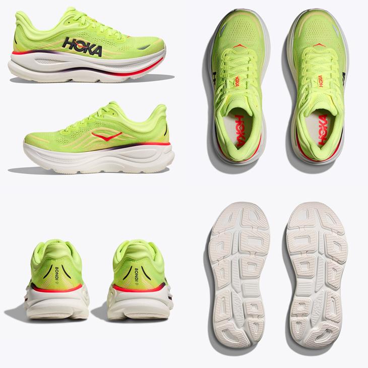 ホカ メンズ ランニングシューズ HOKA ボンダイ9 BONDI 9 レギュラー幅 ローカット ロードランニング ジョギングシューズ 男性用 ランシュー /1162011 | BONDI | 13