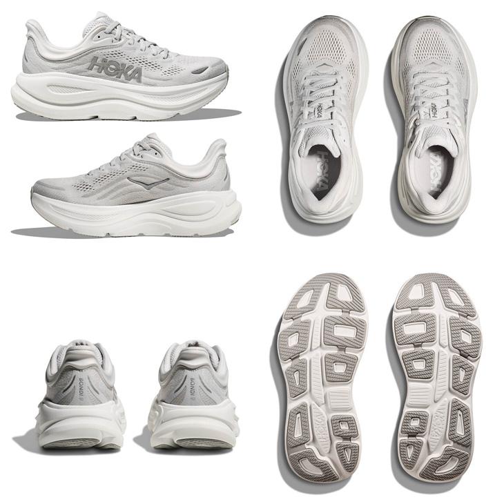 ホカ レディース ランニングシューズ HOKA ボンダイ9 BONDI 9 レギュラー幅 ローカット ロードランニング ジョギングシューズ 女性用 ランシュー /1162012 | BONDI | 14