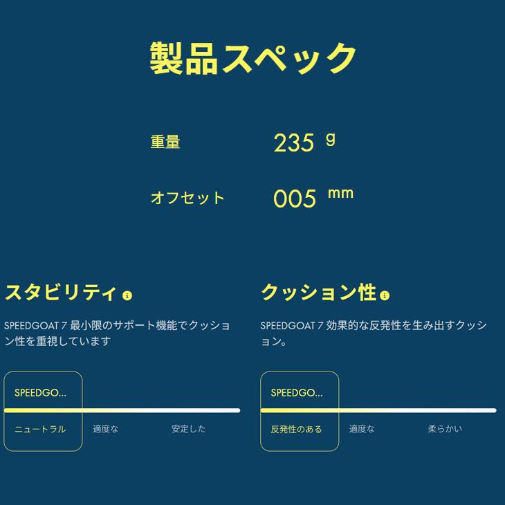 ホカ レディース トレイルランニングシューズ HOKA スピードゴート7