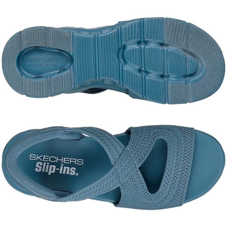 スケッチャーズ レディース サンダル スリップインズ SKECHERS GLIDE-STEP PRO-EVERYDAY GLIDE ハンズフリー スリッポン 女性用 スリップイン /119557の画像