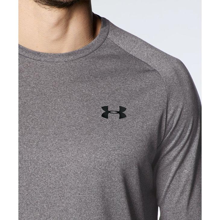 UNDER ARMOUR - UNDER ARMOUR アンダーアーマー 長袖Tシャツ グレー メンズM 新品 UNDER ARMOUR アンダーアーマー インナー メンズ シャツ 長袖 T
