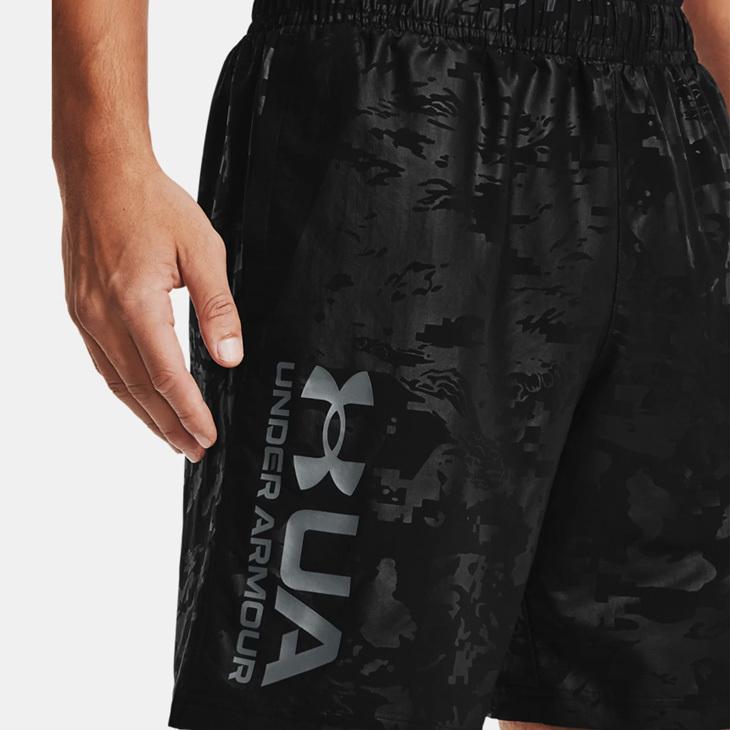 ハーフパンツ メンズ アンダーアーマー UNDER ARMOUR ウーブンエンボス