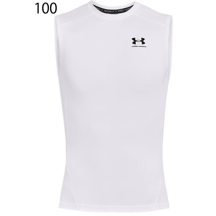 アンダーアーマー タンクトップ メンズ コンプレッション シャツ UNDER ARMOUR ヒートギアアーマー/ノースリーブ トレーニング ランニング /1361522【返品不可】｜apworld｜04