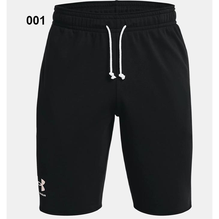 Under Armour OMIYA ARDIJA スウェットショートパンツ黒 UNDER ARMOUR アンダーアーマー ショートパンツ メンズ