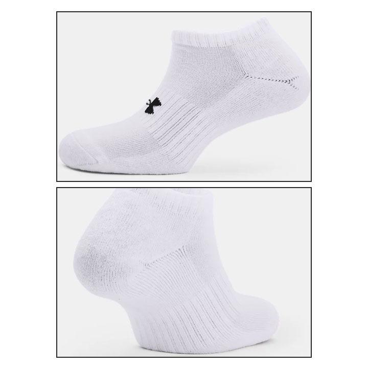 UNDER ARMOUR 靴下 3足組ソックス くるぶし丈 メンズ 25-29cm