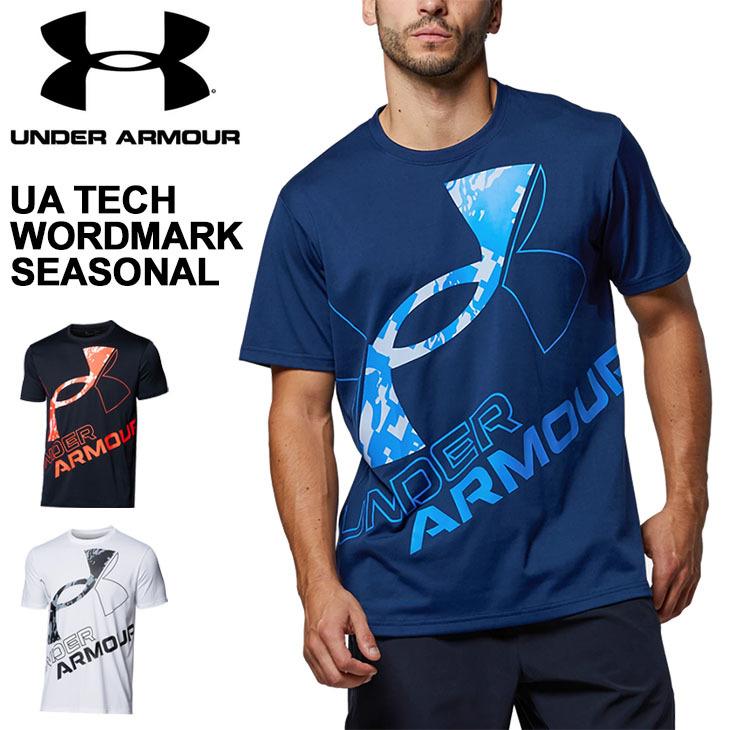 Tシャツ 半袖 メンズ アンダーアーマー UNDERARMOUR UAテック ワード マーク シーズナル/スポーツウェア トレーニング 速乾 抗菌防臭  クルーネック /1364328 : 1364328 : APWORLD - 通販 - Yahoo!ショッピング