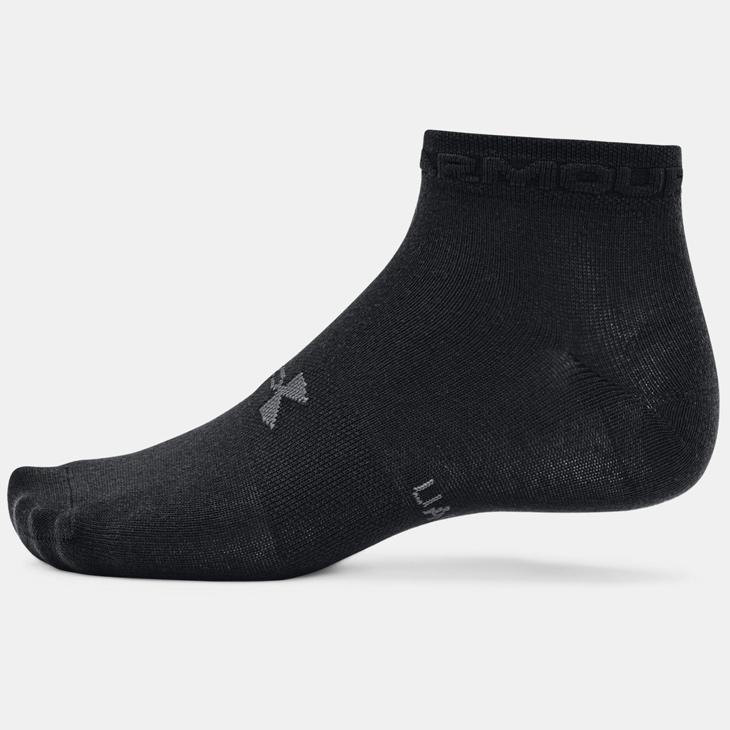 靴下 3足組ソックス くるぶし丈 メンズ アンダーアーマー UNDER ARMOUR UA ESS LOW CUT 3PK ソックス 3足