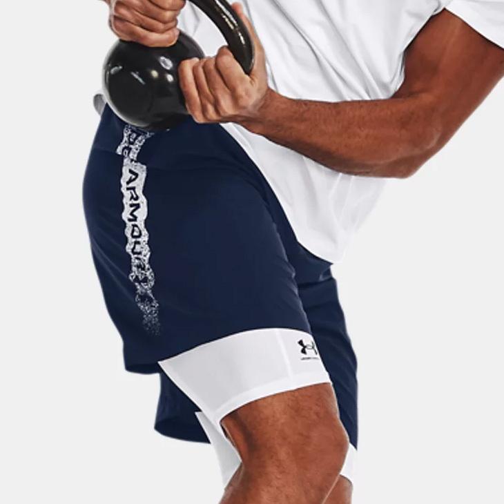 ハーフパンツ メンズ/アンダーアーマー UNDER ARMOUR ウーブン ...