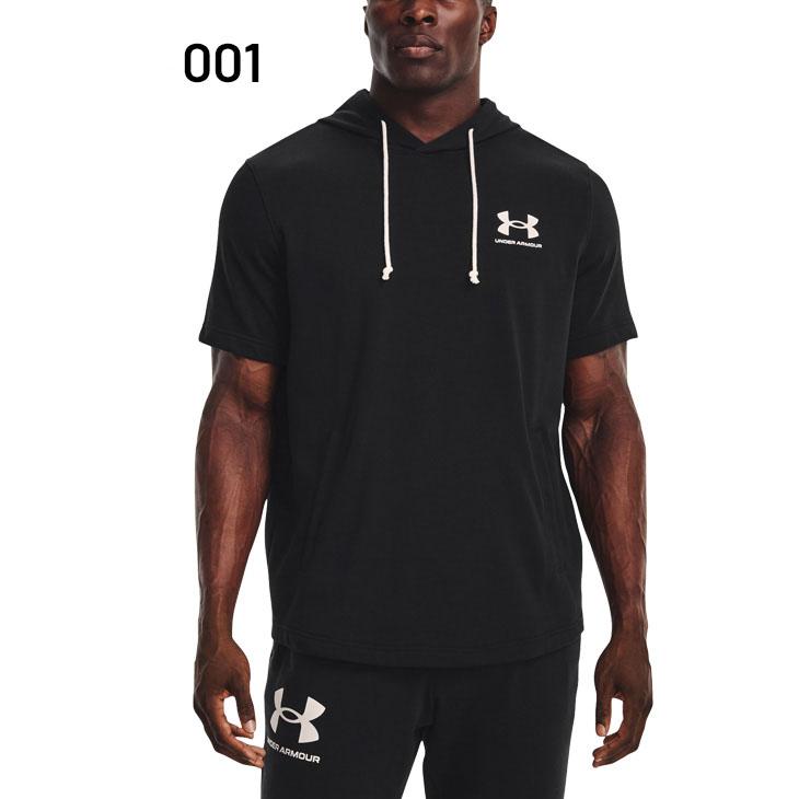 UNDER ARMOUR（アンダーアーマー） スウェット 半袖 パーカー メンズ