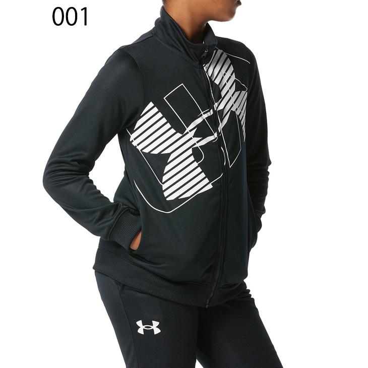 アンダーアーマー キッズ ジャージ UNDER ARMOUR ジュニア 130-160cm 子供服 フルジップ ジャケット 吸汗 速乾 キッズウェア トレーニング /1378276｜apworld｜02