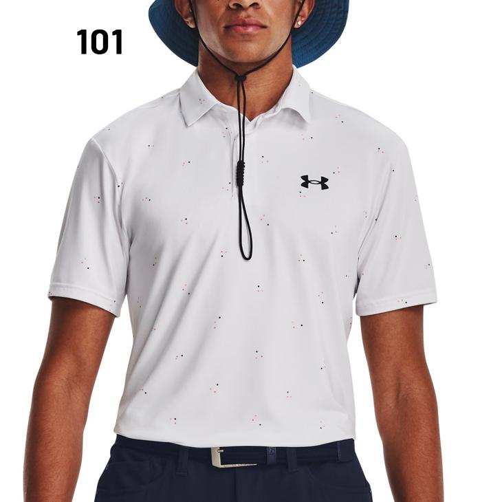 アンダーアーマー ゴルフウェア メンズ 半袖 ポロシャツ UNDERARMOUR GOLF UAプレーオフ ポロ3.0 スポーツウェア 男性 抗菌防臭 UVカット ドライ /1378677｜apworld｜04