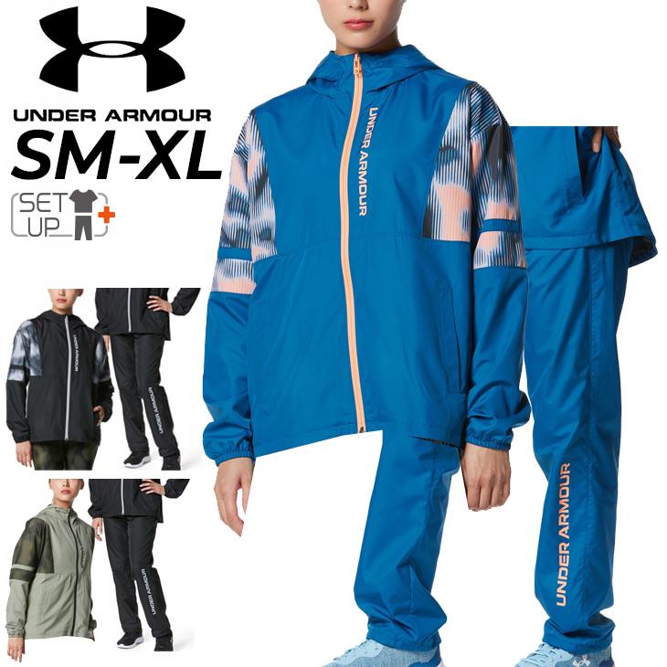 アンダーアーマー ウィンドブレーカー 上下 レディース UNDER ARMOUR ウーブン ジャケット ロングパンツ セットアップ 裏メッシュ  /1381238-1381239 : 1381238-1381239 : APWORLD - 通販 - Yahoo!ショッピング