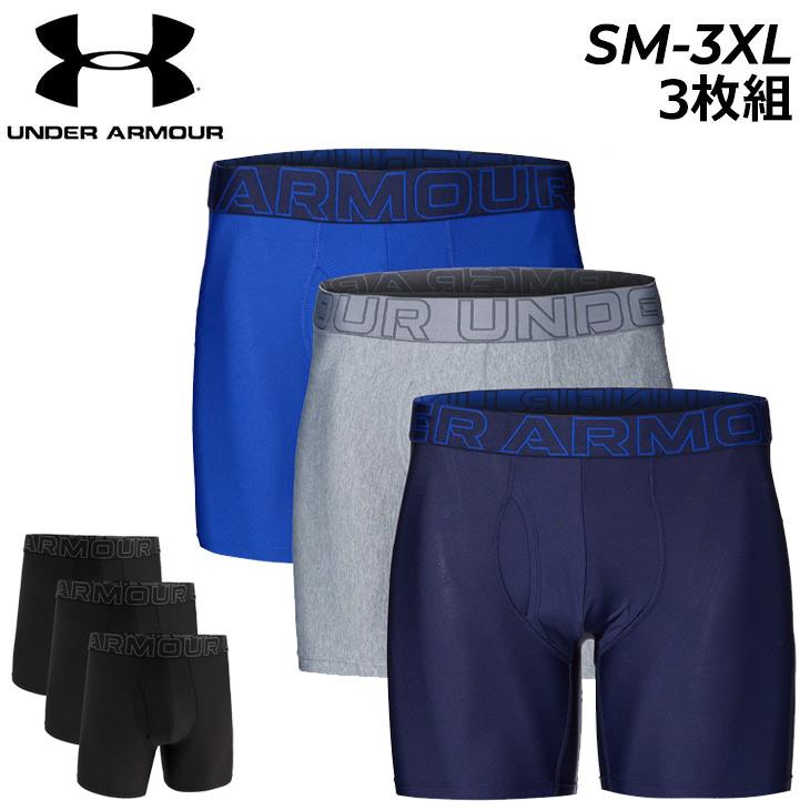 UNDER ARMOUR（アンダーアーマー） ボクサーパンツ 3枚組 メンズ