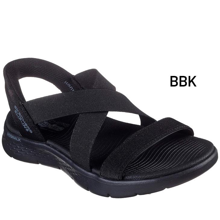 スケッチャーズ　サンダル　GO WALK 　24センチ　黒　スリップインズ スケッチャーズ SKECHERS SLIP-INS:GO WALK FLEX SANDAL