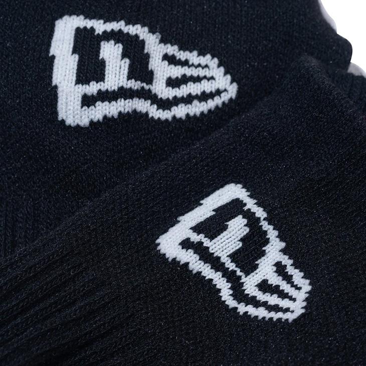 ニューエラ 靴下 3足組 ショートソックス 21-29cm メンズ レディース ジュニア NEW ERA ソックス ショート 3ペア ショート丈 スニーカーソックス くつ下 /145181 | NEW ERA | 08