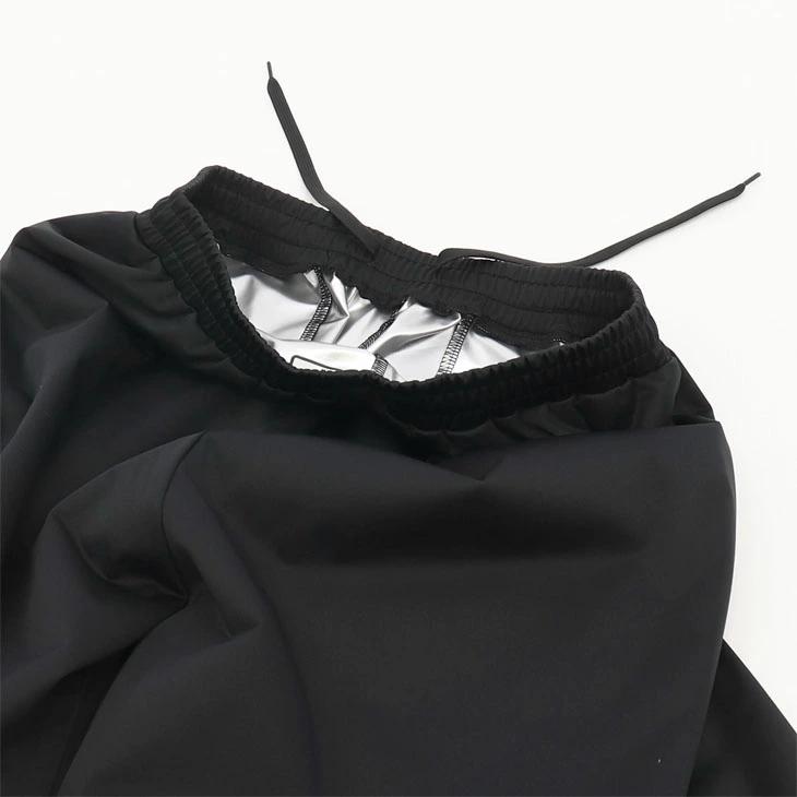 サウナスーツ 上下セット カッパ Kappa メンズ フード付きジャケット ロングパンツ セットアップ 発汗 サウナウェア  トレーニング ジムトレ ランニング /145985 | Kappa | 10