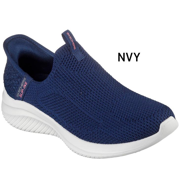 SKECHERS スケッチャーズ レディース 4E相当 スリップインズ