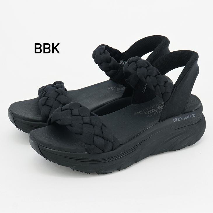 スケッチャーズ スリップインズ サンダル レディース SKECHERS Slip-ins D'LUX WALKER SANDAL-DAILY TWI 厚底 手を使わずに履ける ハンズフリー /163589の画像