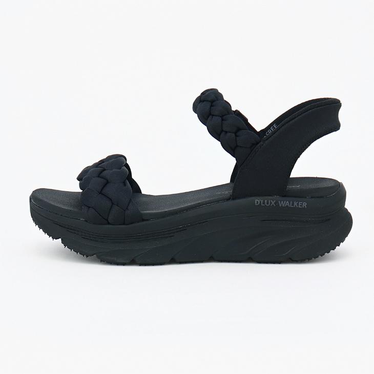 スケッチャーズ スリップインズ サンダル レディース SKECHERS Slip-ins D'LUX WALKER SANDAL-DAILY TWI 厚底 手を使わずに履ける ハンズフリー /163589の画像
