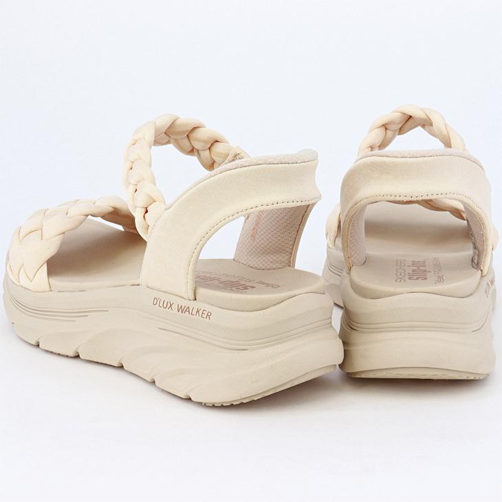 スケッチャーズ スリップインズ サンダル レディース SKECHERS Slip-ins D'LUX WALKER SANDAL-DAILY TWI 厚底 手を使わずに履ける ハンズフリー /163589の画像