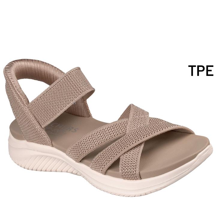 スケッチャーズ スリップインズ クロスバンドサンダル レディース SKECHERS Slip-ins ULTRA FLEX 3.0 女性 ハンズフリー スリップオン スリッポン /164085の画像
