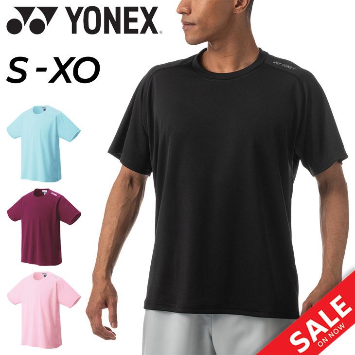半袖 Tシャツ メンズ レディース YONEX ヨネックス/バドミントン テニス ソフトテニス スポーツウェア/抗ウイルス加工 涼感 クール ドライ ユニセックス/16566