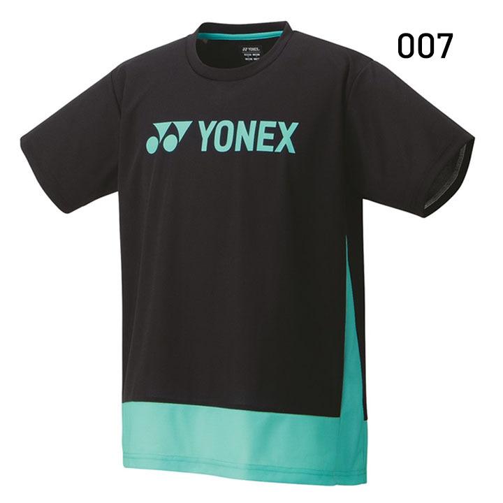 YONEX バドミントンTシャツ 2017年日本代表着用モデル O ブラック YONEX バドミントンTシャツ 2017年日本代表着用モデル O
