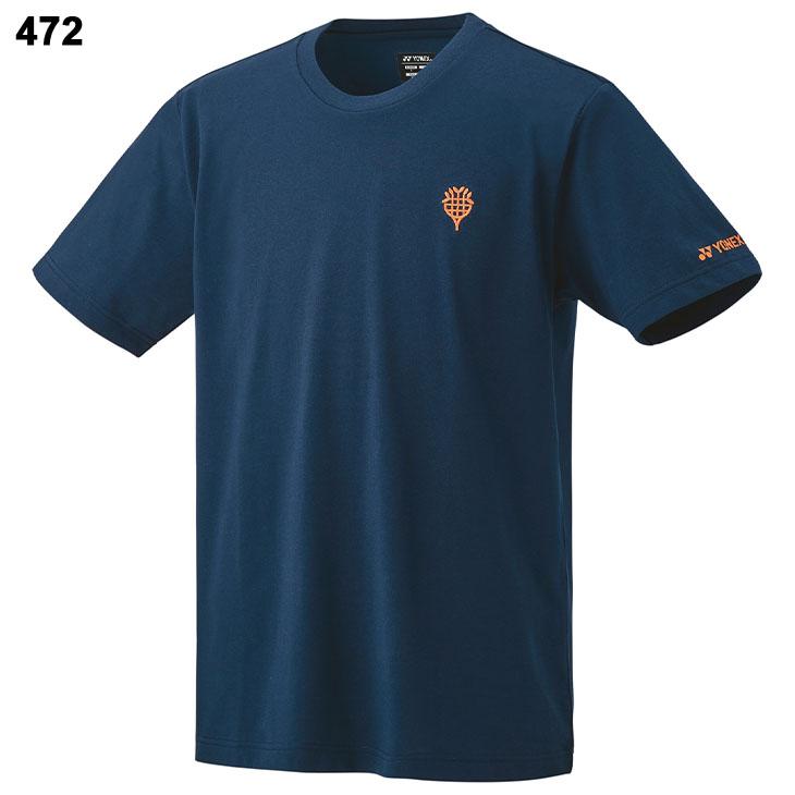 SeriNonnon　YONEX 半袖シャツ 青 黒　メンズLサイズ YONEX（ヨネックス） ユニTシャツ 半袖 メンズ レディース