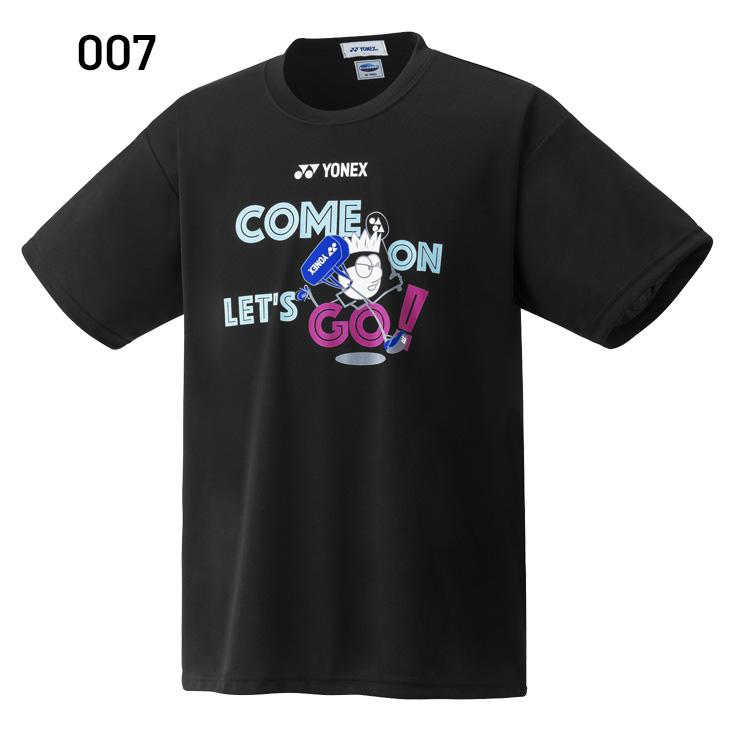 YONEX（ヨネックス） ユニドライTシャツ 半袖 メンズ レディース 涼感