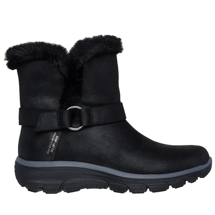 スケッチャーズ スリップインズ ウィンターブーツ レディース SKECHERS Slip-ins EASY GOING ハンズフリー スリップイン スリップオン フェイクファー /168045 | SKECHERS | 03